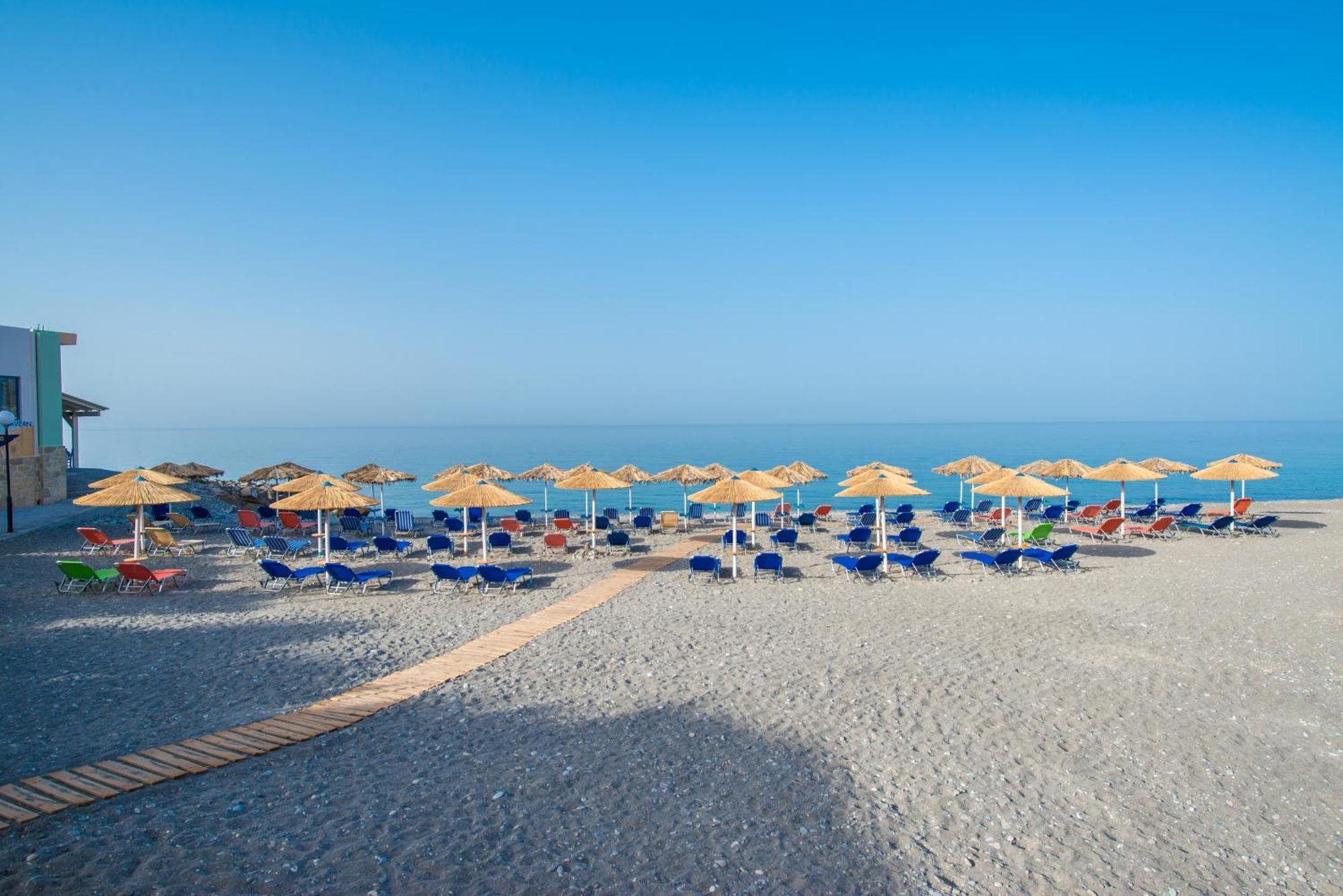 South Coast Hotel Makriyialos Bagian luar foto