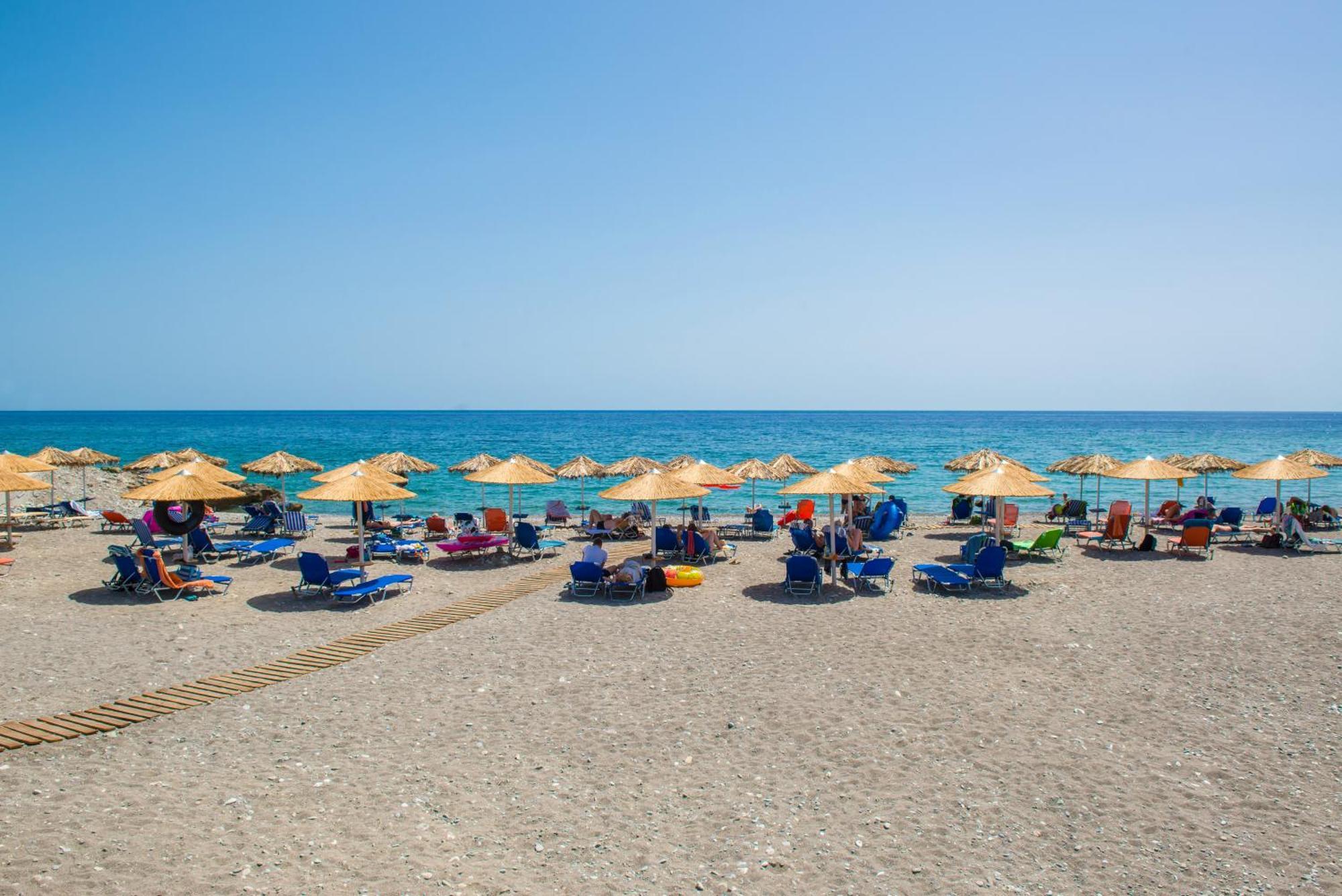 South Coast Hotel Makriyialos Bagian luar foto