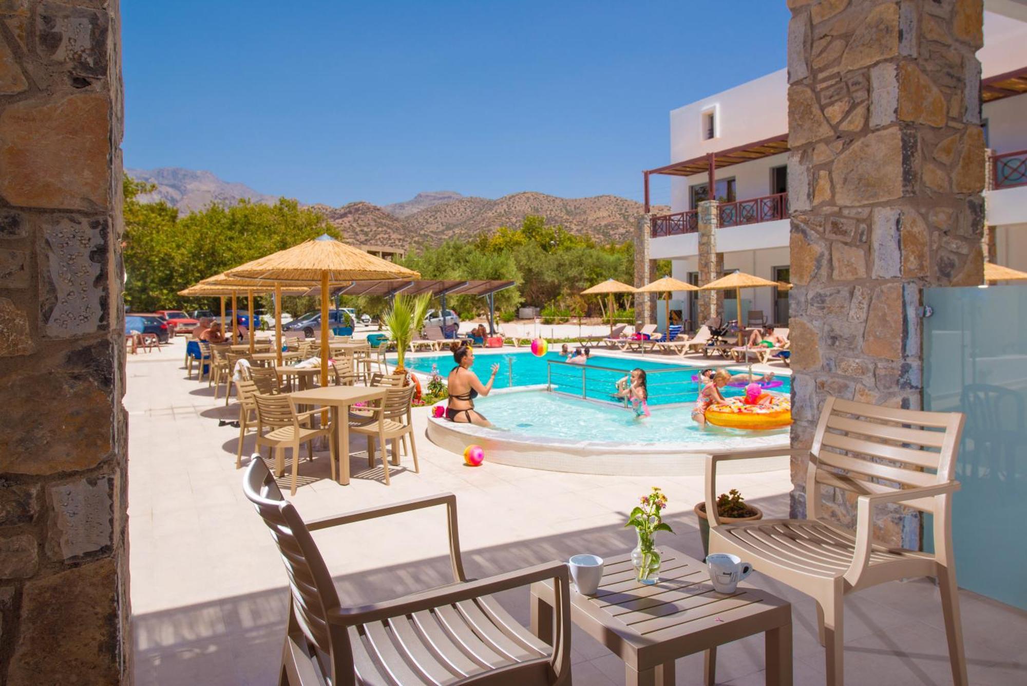 South Coast Hotel Makriyialos Bagian luar foto