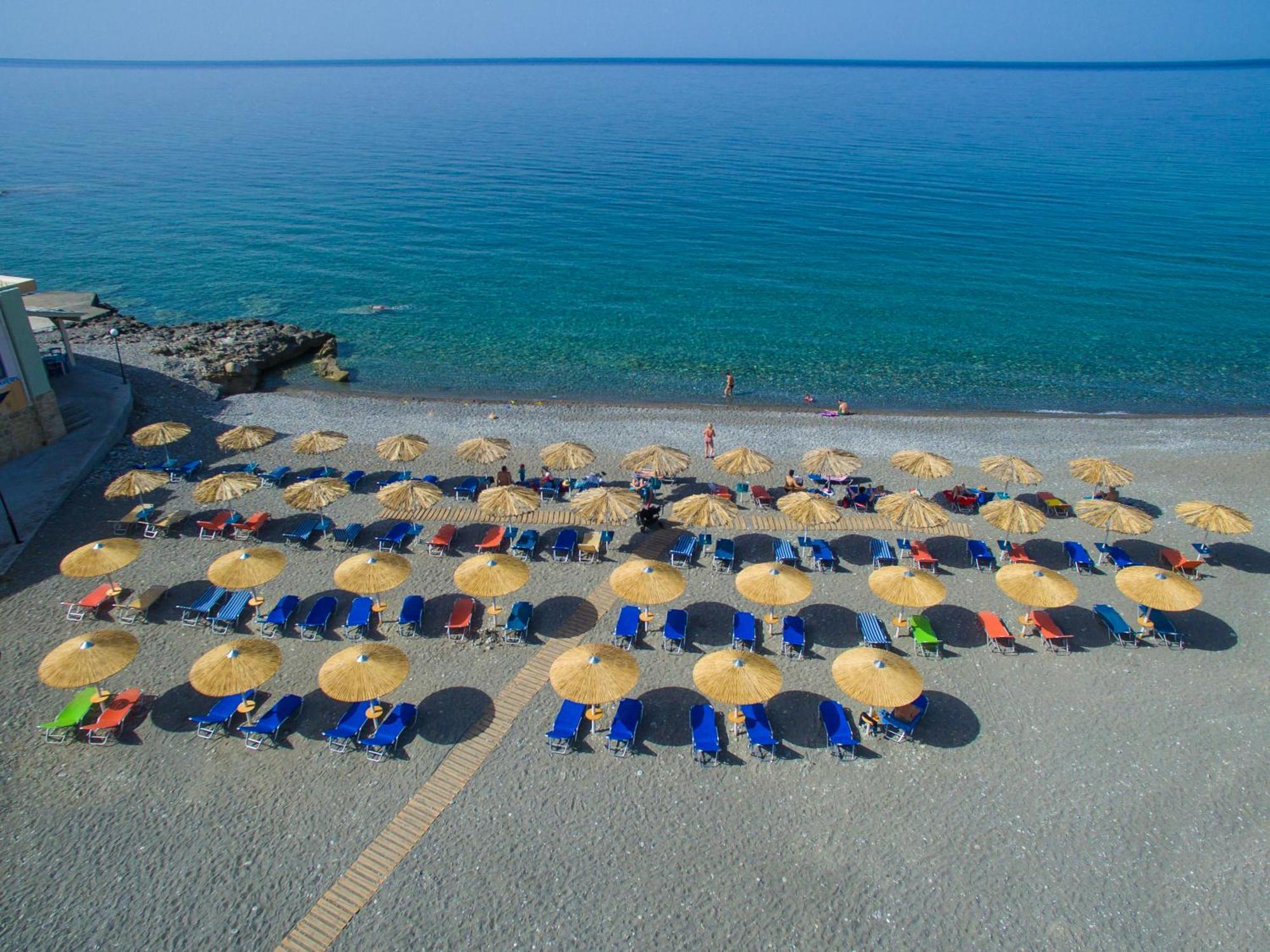 South Coast Hotel Makriyialos Bagian luar foto